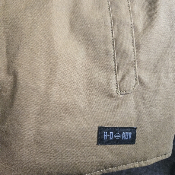 Womens Panorama Harley Davidson ADV Women XL Waxed Hooded Riding Jacket 092025 - Picture 9 of 11